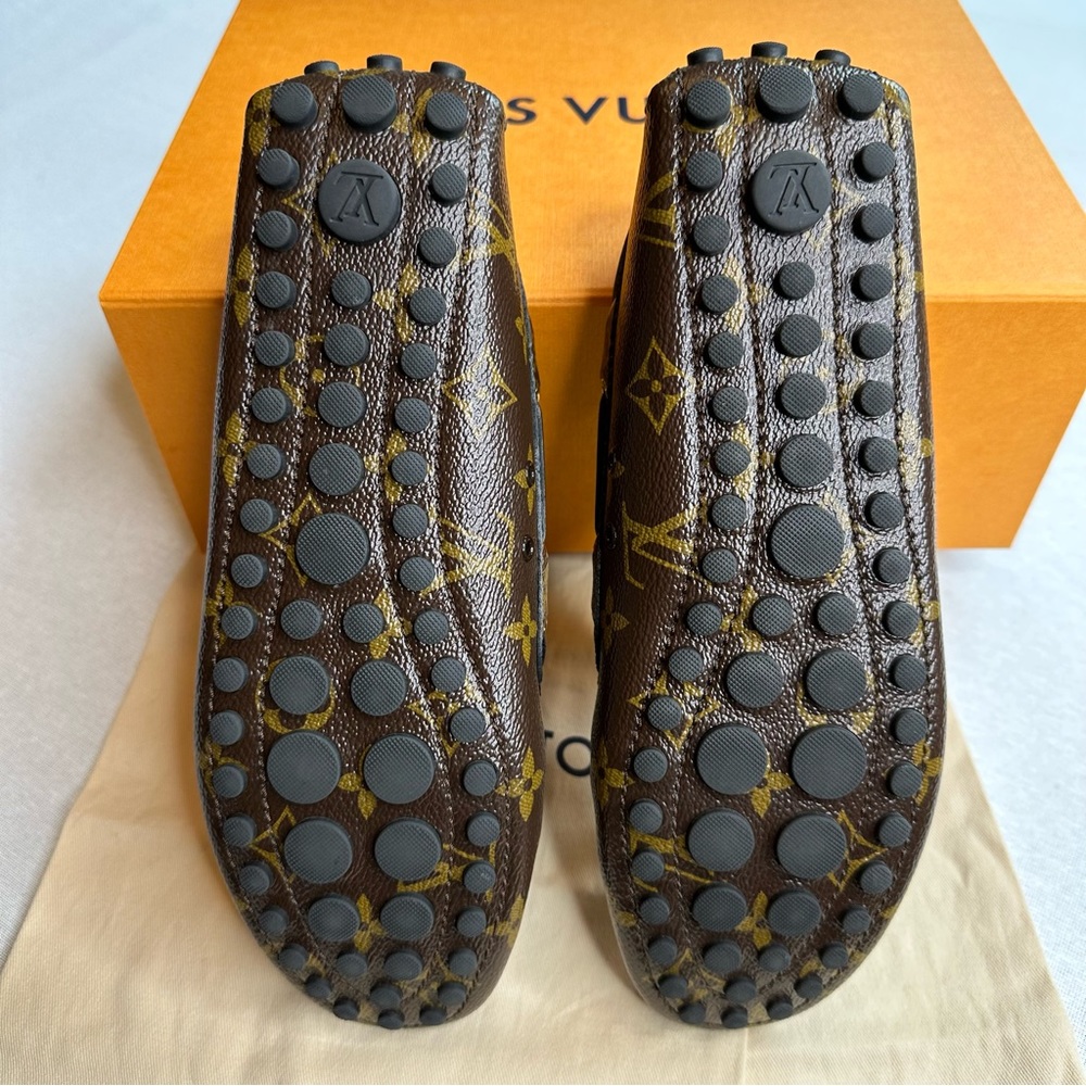 Louis Vuitton Monogram Flat Loafers Size 39 Made in Italy - Picture 10 of 11